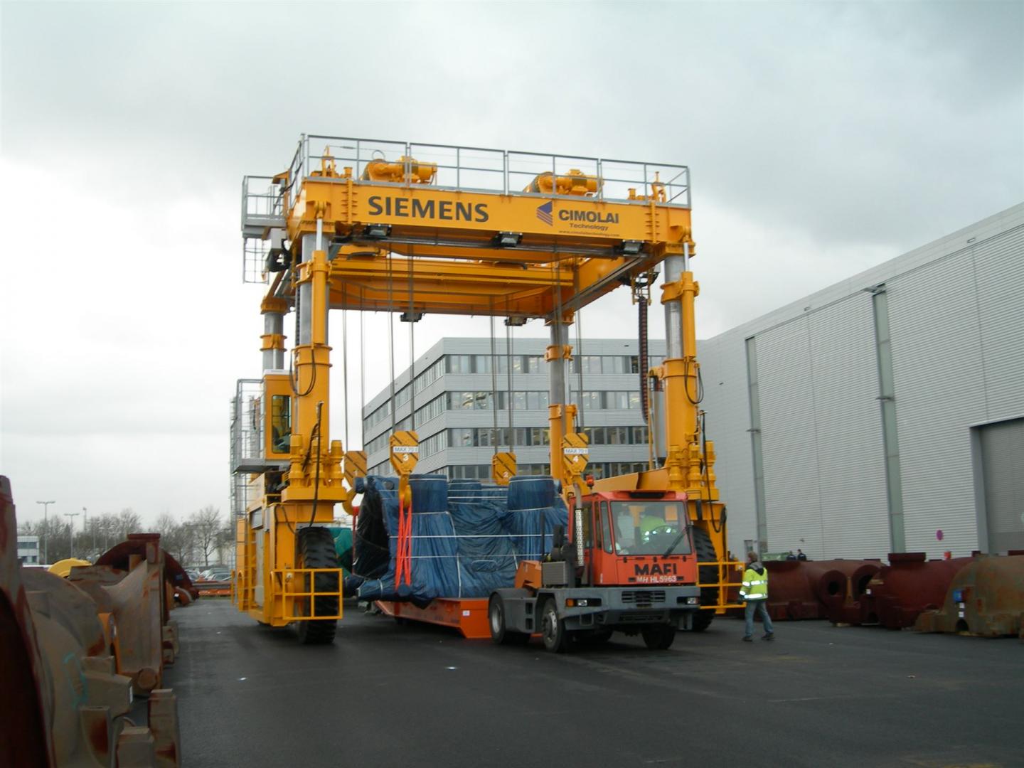 140 ton SC CIMOLAI Hedke