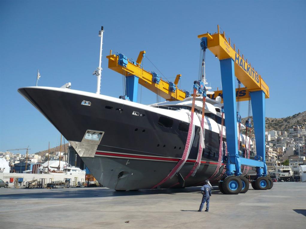 560 ton marine boat hoist