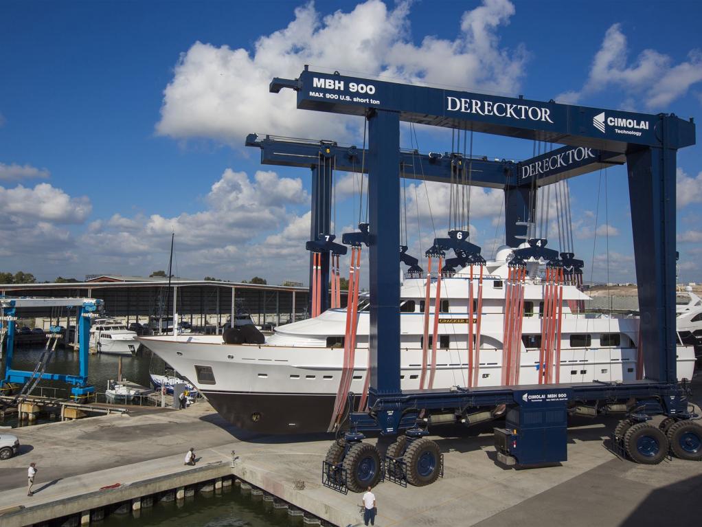 900 ton marine boat hoist