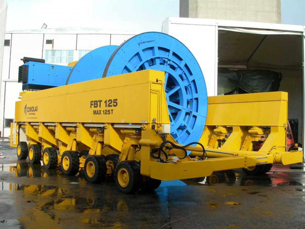 cable reel transporter